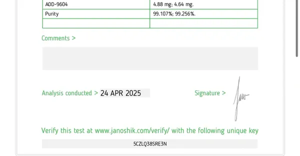 aod9604 (anti obesity drug)