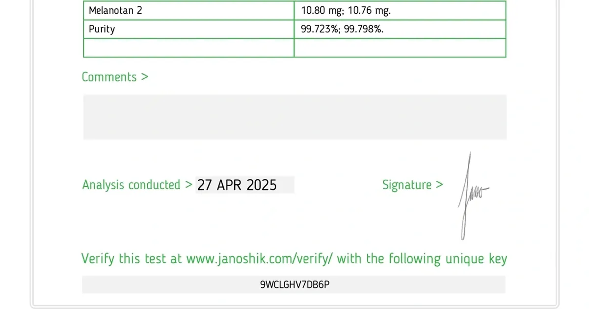 melanotan ii